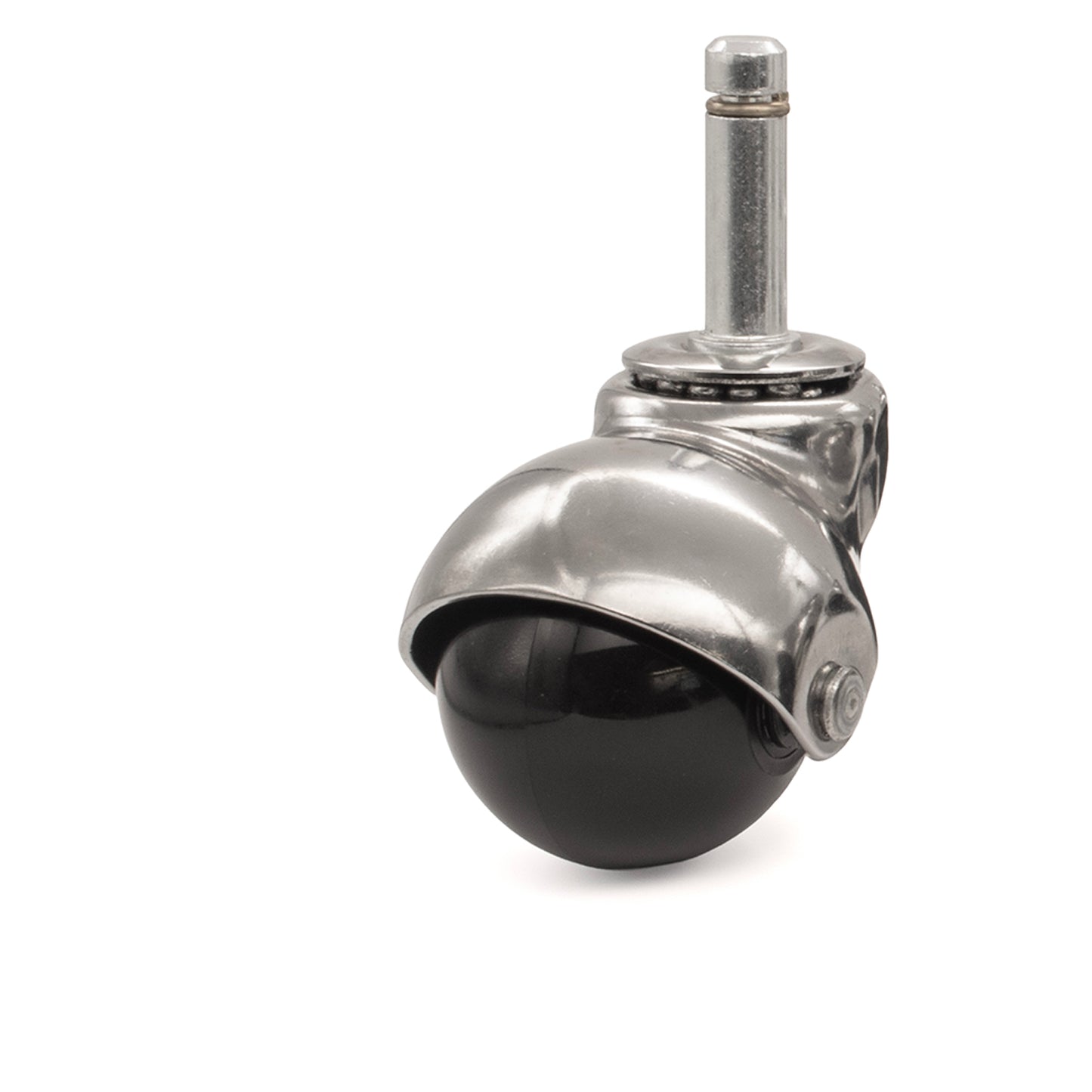 SUPERBALL 2" CASTER, G-STEM, BRT. CHROME, 4/ST