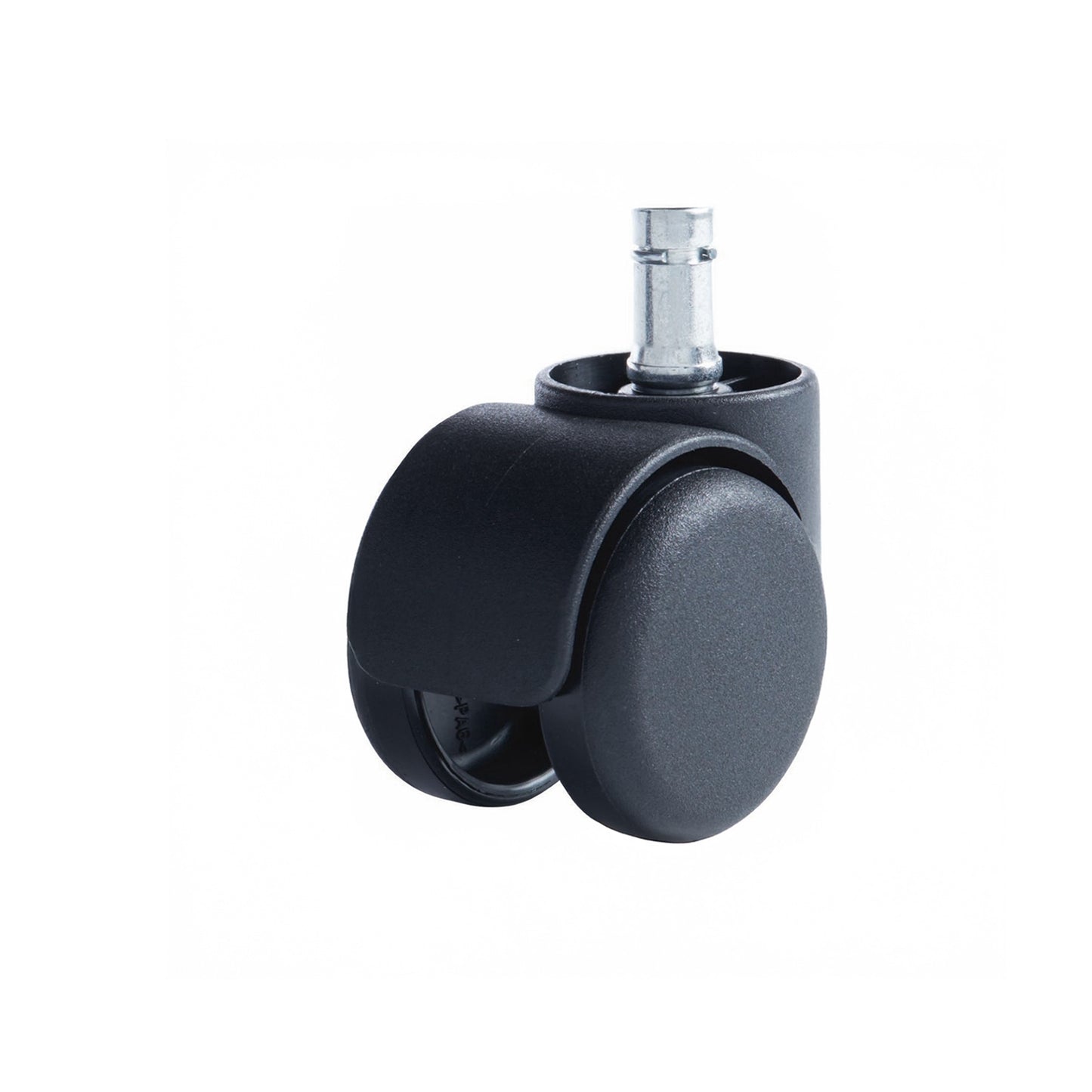 SAFETY CASTER, HARD WHEEL, OVERSIZE NECK, B-STEM, 5/ST