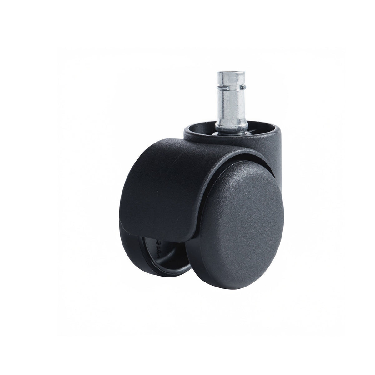 SAFETY CASTER, HARD WHEEL, OVERSIZE NECK, B-STEM, 5/ST