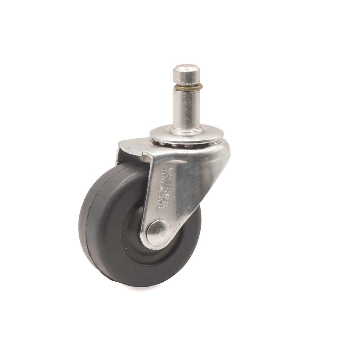 STANDARD, 2"SOFT GREY WHEEL, K-STEM, ZINC, 5/ST