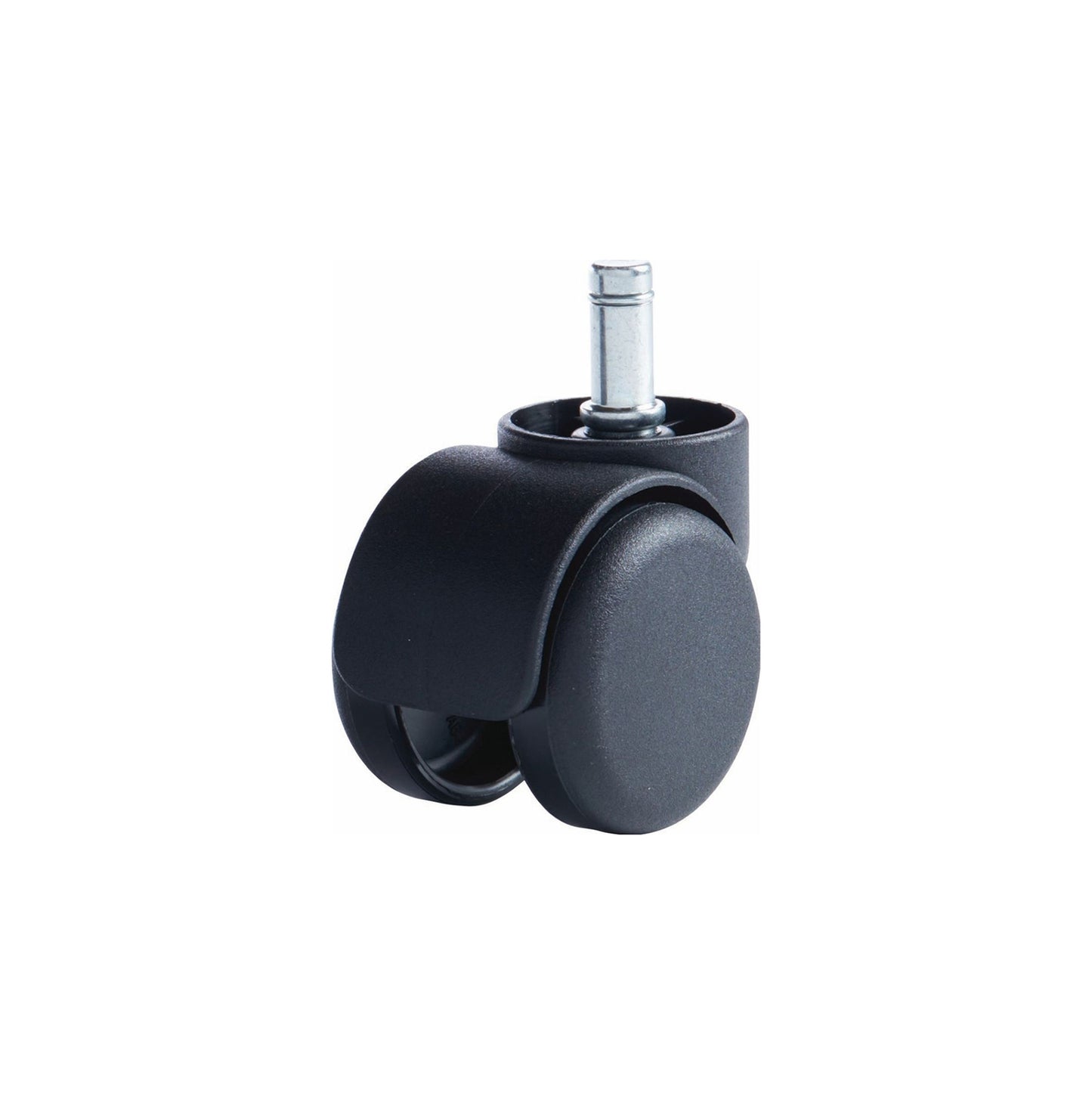 SAFETY CASTER, HARD WHEEL, OVERSIZE NECK, K-STEM, 5/ST