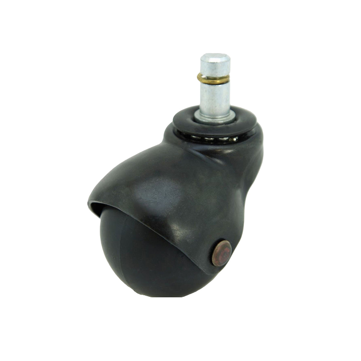 SUPERBALL 2" CASTER, B-STEM, BLACK OXIDE, 4/ST