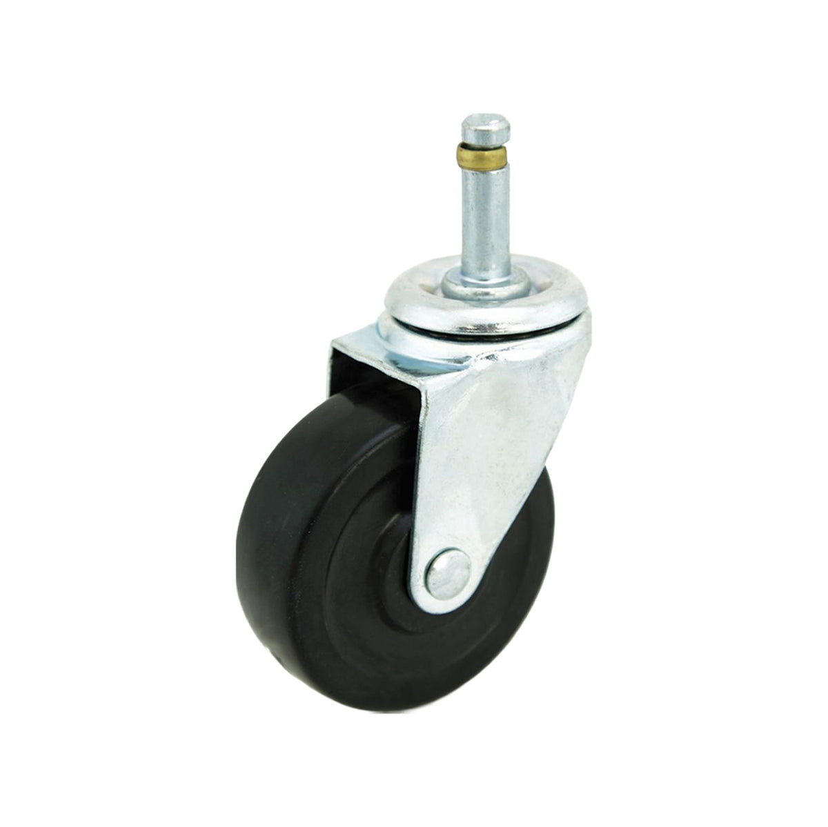 STANDARD, 2"HARD WHEEL, B-STEM, BRT. NICKEL, 4/ST
