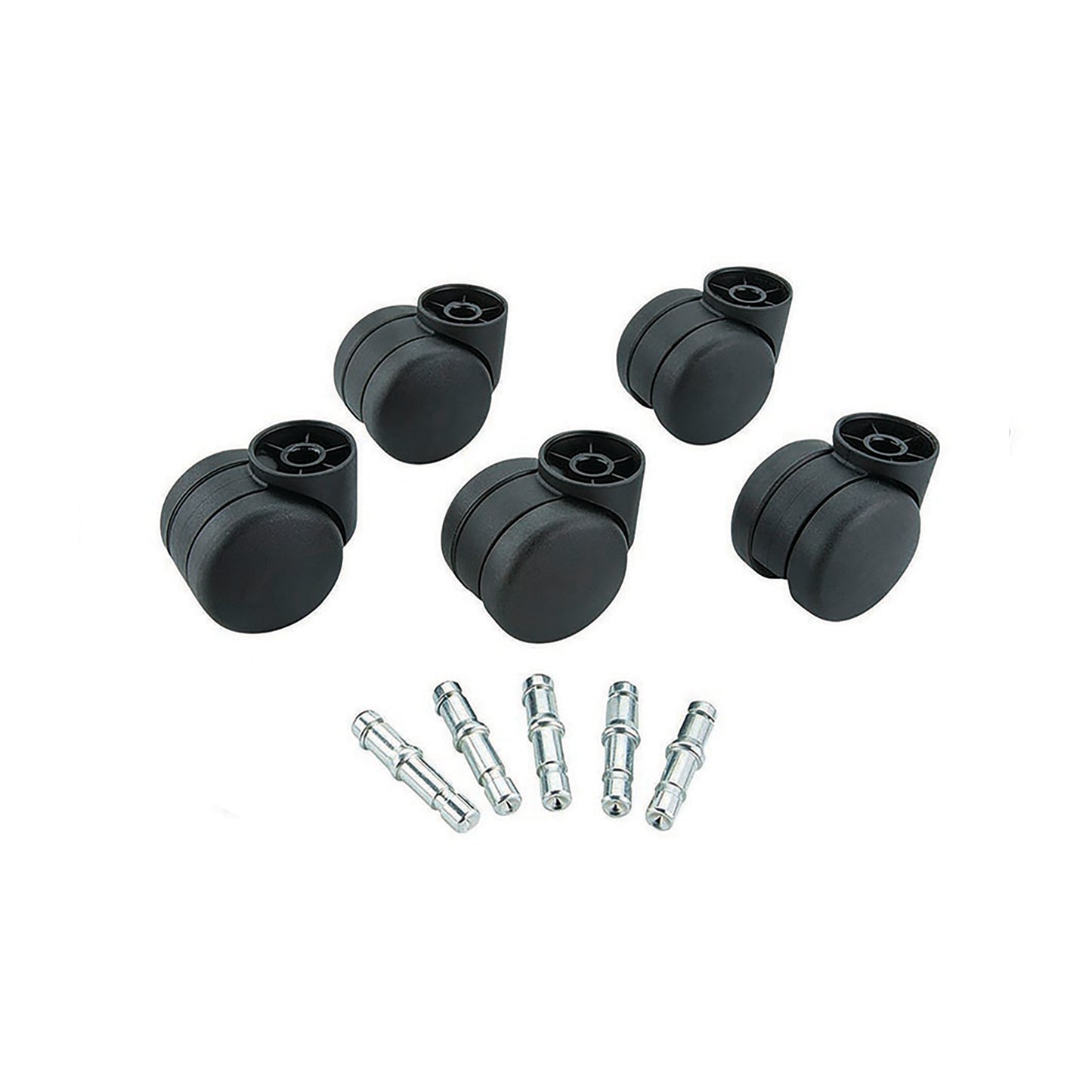 FUTURA NON-HOODED CARPET CASTER, 5/PK