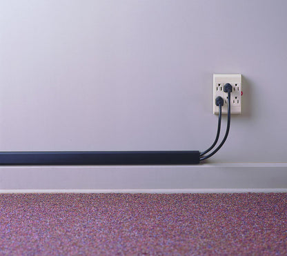 3/4" CHANNEL, LOCKING-LATCH, 46" BLACK