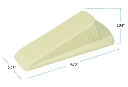 Big Foot® Doorstop, Beige, 2/pk
