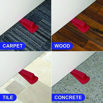 ColorStops™ Doorstop, Red