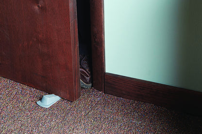 Big Foot® Doorstop, Grey, 2/pk