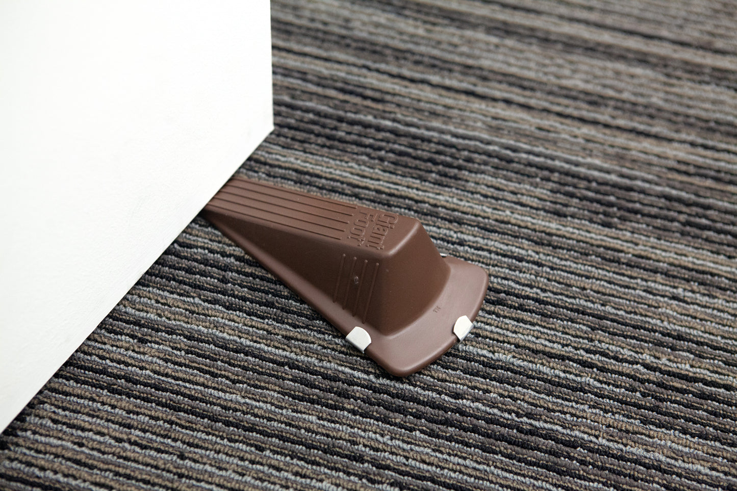 Magnetic Giant Foot® Doorstop, Brown