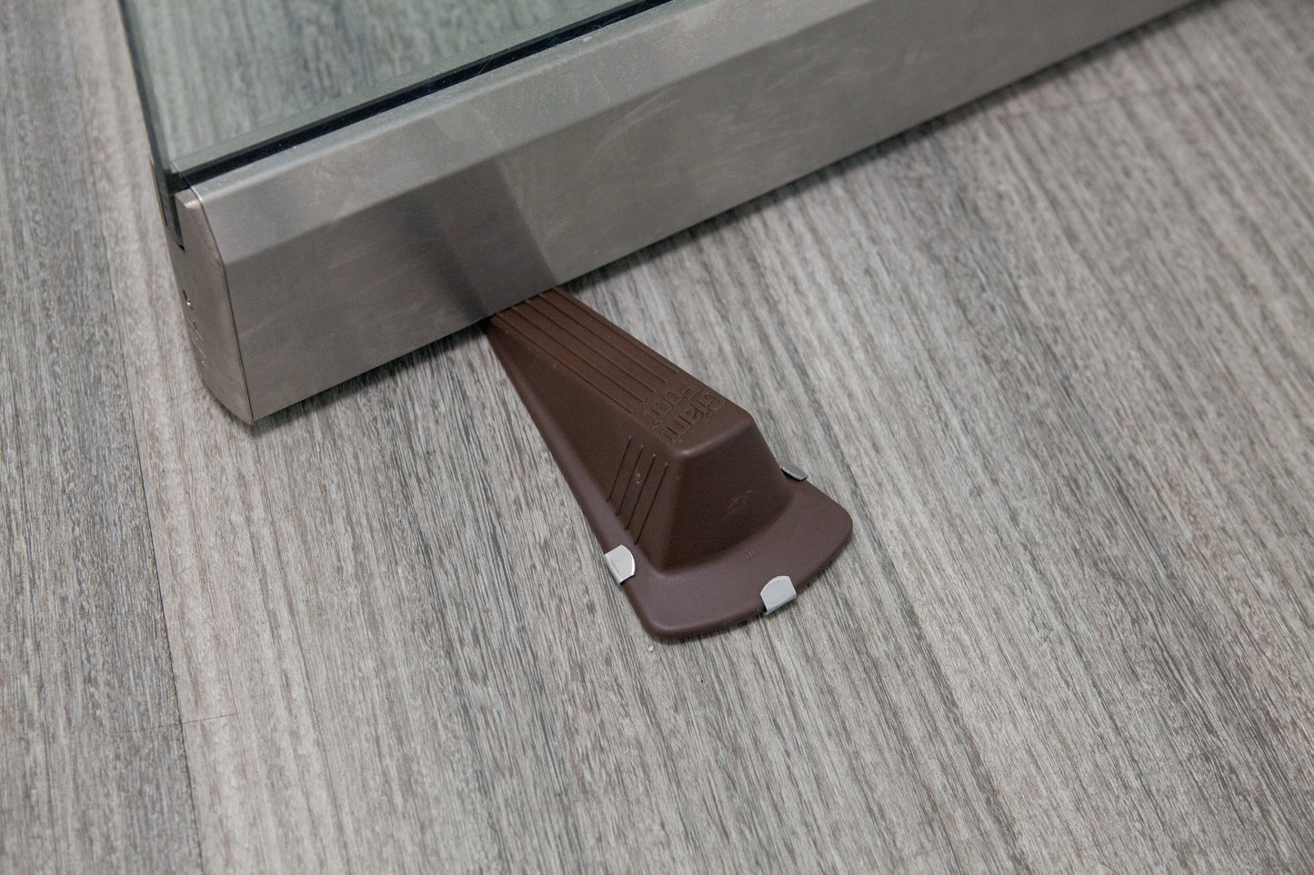 Magnetic Giant Foot® Doorstop, Brown