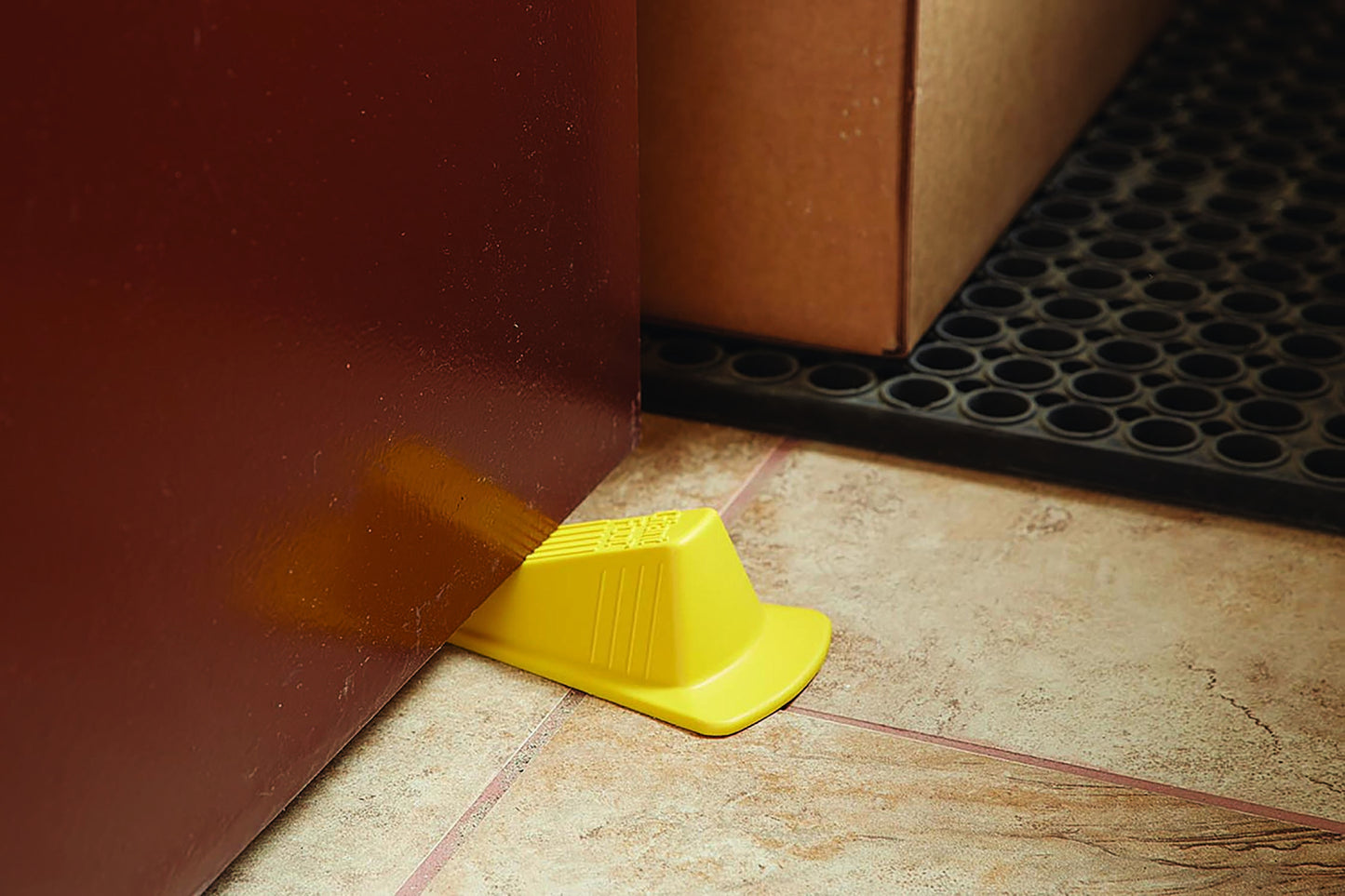 Giant Foot® Doorstop, Yellow, 2/pk