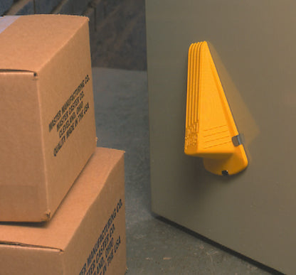 Magnetic Giant Foot® Doorstop, Yellow