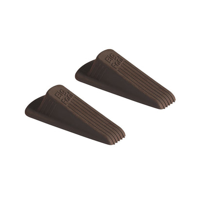 Big Foot® Doorstop, Brown, 2/pk