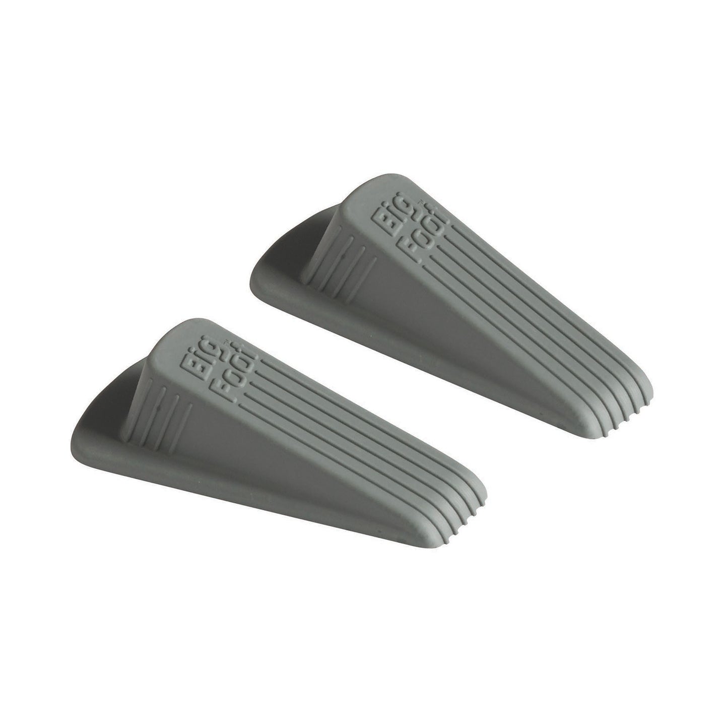 Big Foot® Doorstop, Grey, 2/pk