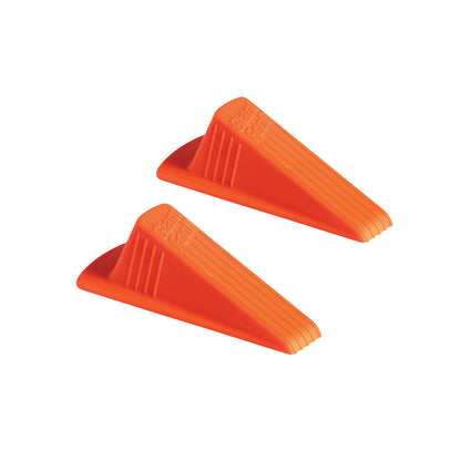 Giant Foot® Doorstop, Orange, 2/pk