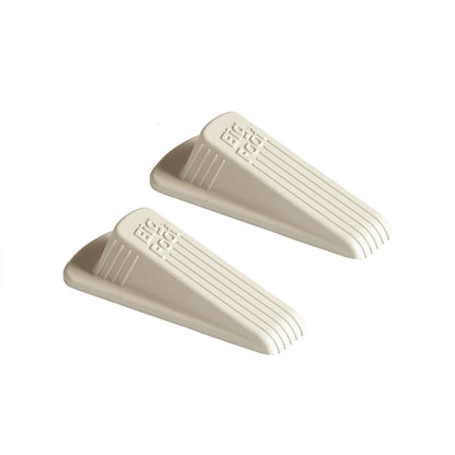 Big Foot® Doorstop, Beige, 2/pk