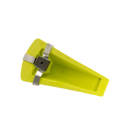 Magnetic Giant Foot® Doorstop, Safety Green