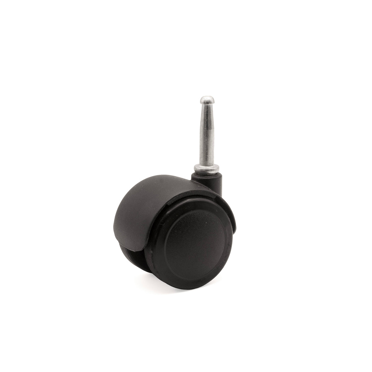 REVERSE BRAKE SAFETY SERIES CASTER, SOFT WHEEL, W-STEM, 5/ST