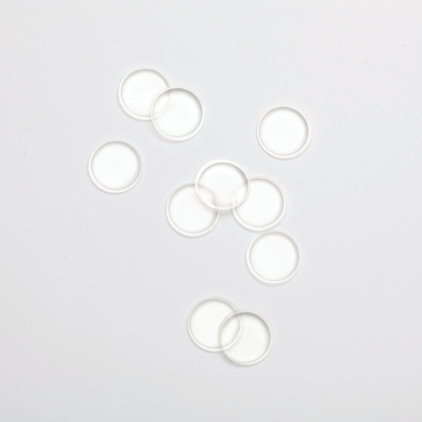 SURFACE PROTECTORS, CLEAR, 3/4" CIRCLES, 20/PK