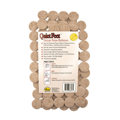 QUIET FEET NOISE REDUCERS, 100/PC