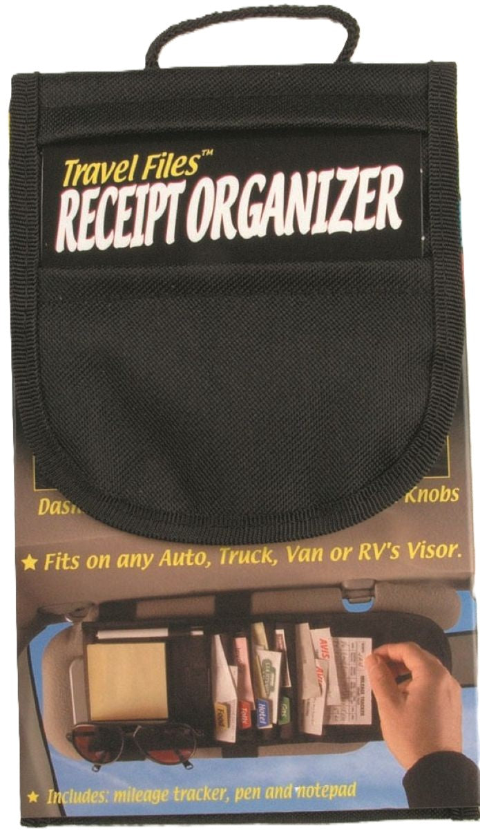 TRAVEL FILE RECEIPT ORGANIZER, 1/PK