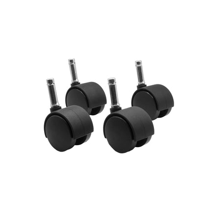 DUET, HARD WHEEL, C-STEM, MATTE BLACK, 4/ST