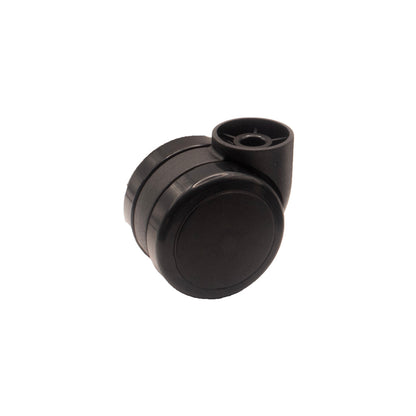 DUAL, SOFT WHEEL, STEMLESS WELDED BASE, 5/ST