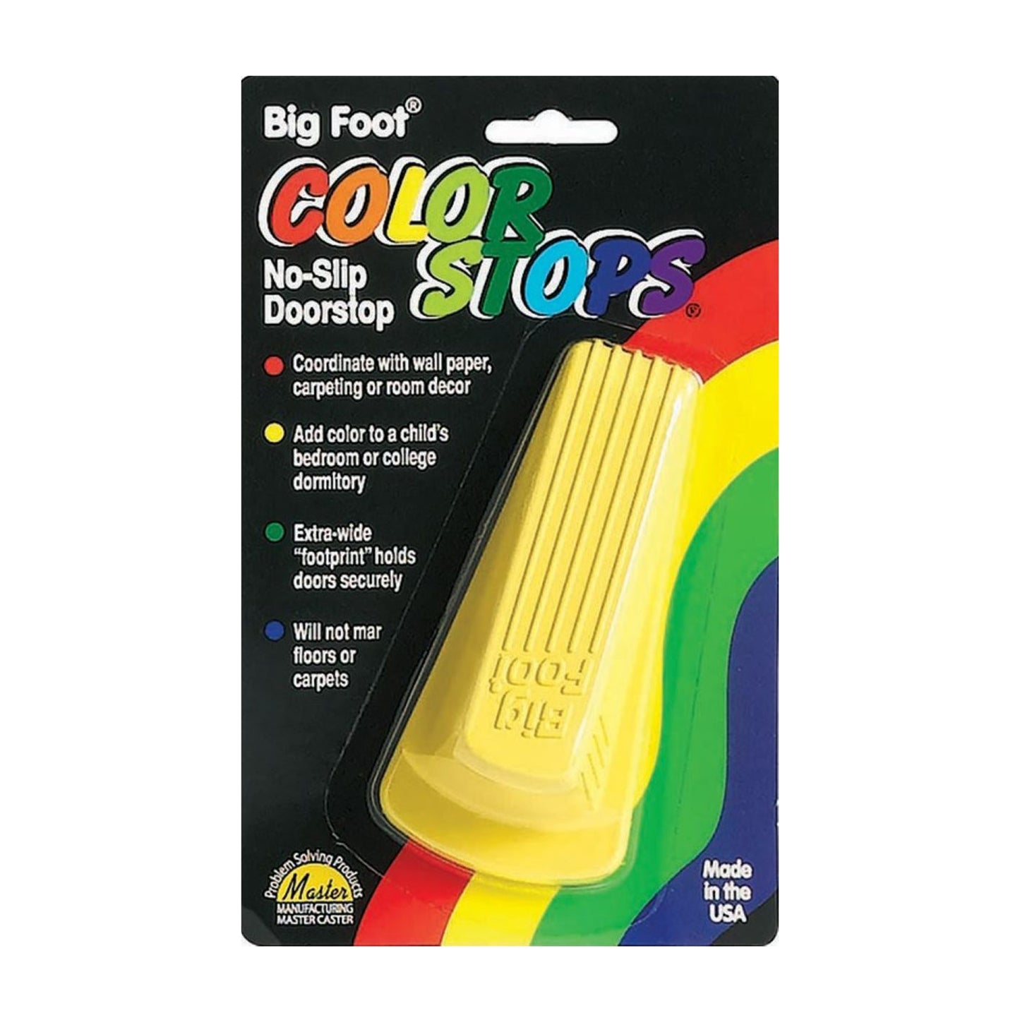 ColorStops™ Doorstop, Yellow
