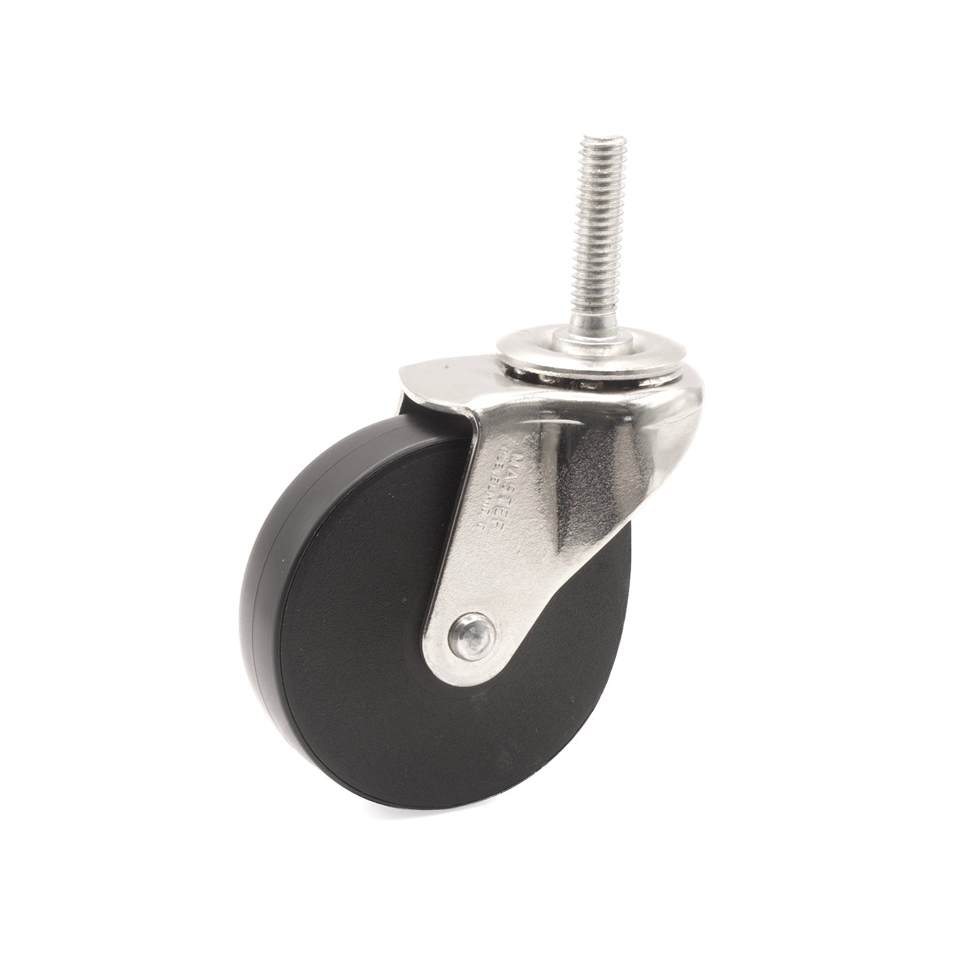 MERCURY, 2-1/2"HARD WHEEL, U-STEM, BRT. NICKEL, 4/ST