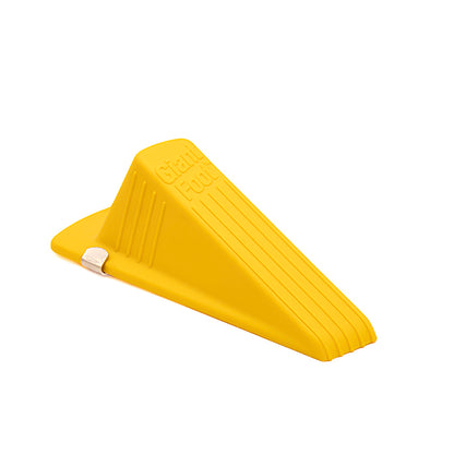 Magnetic Giant Foot® Doorstop, Yellow