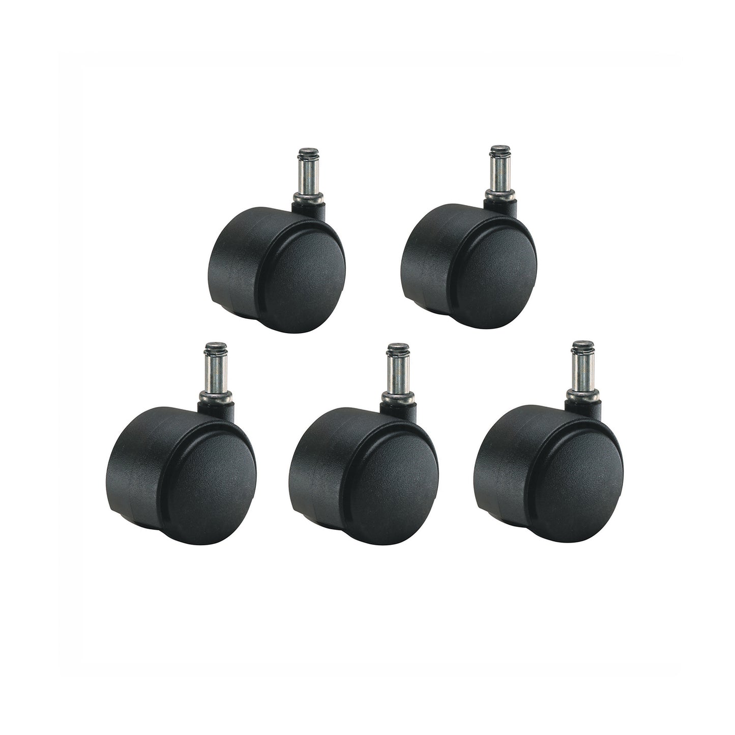 DUET, HARD WHEEL, K-STEM, MATTE BLACK, 5/ST