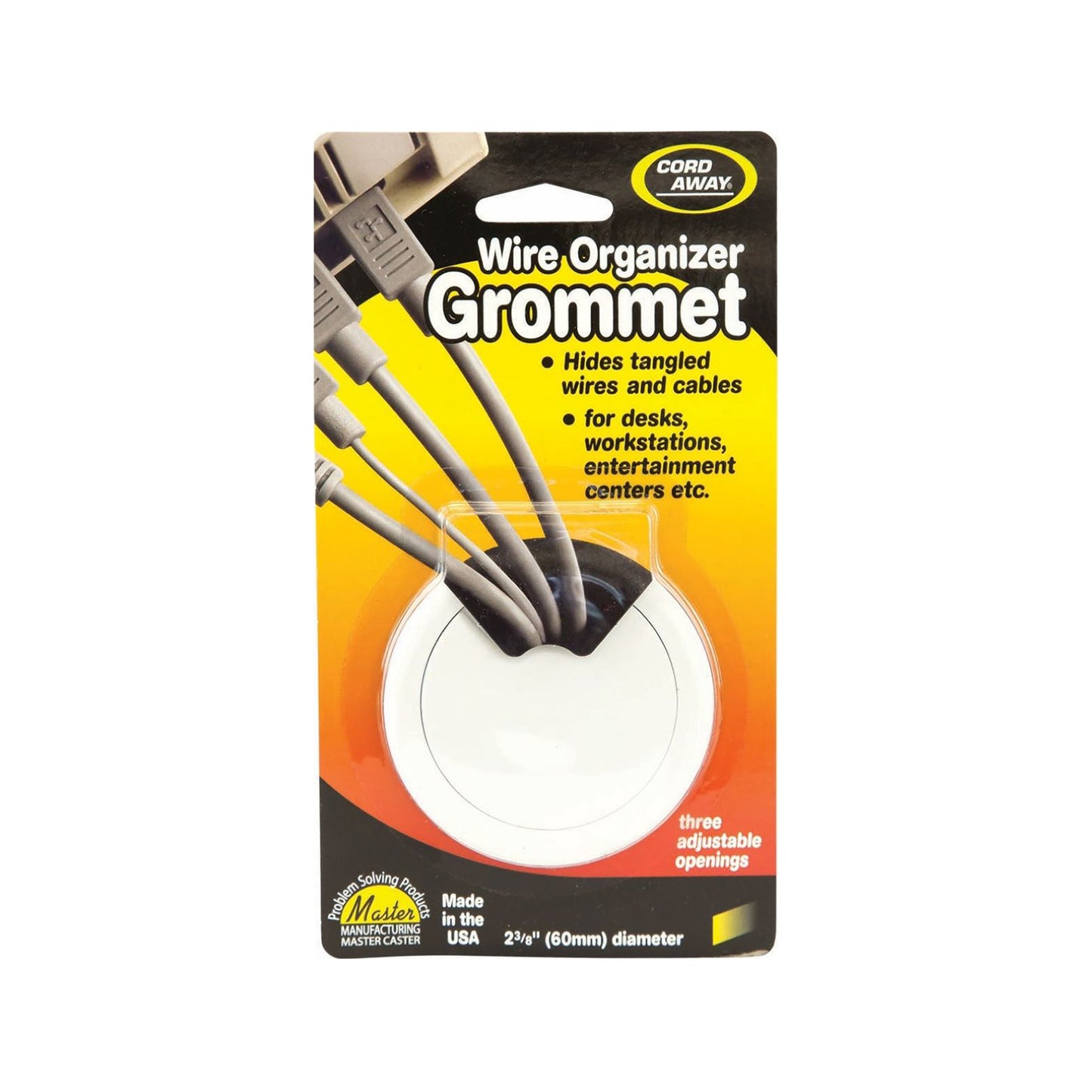 GROMMET, ADJUSTABLE, 60MM, WHITE