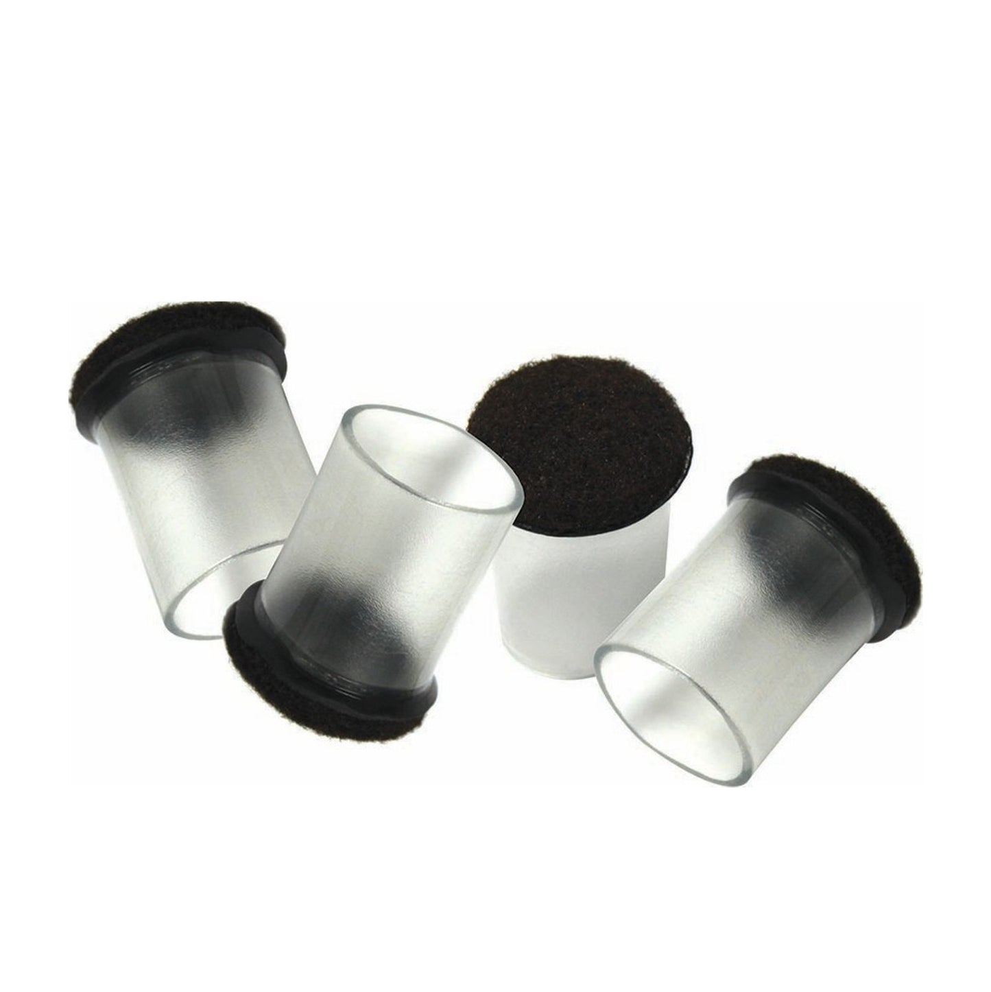 FLOOR PROTECTORS, CLEAR SLEEVE, GLIDE, FITS 1-1/4", 8/PK