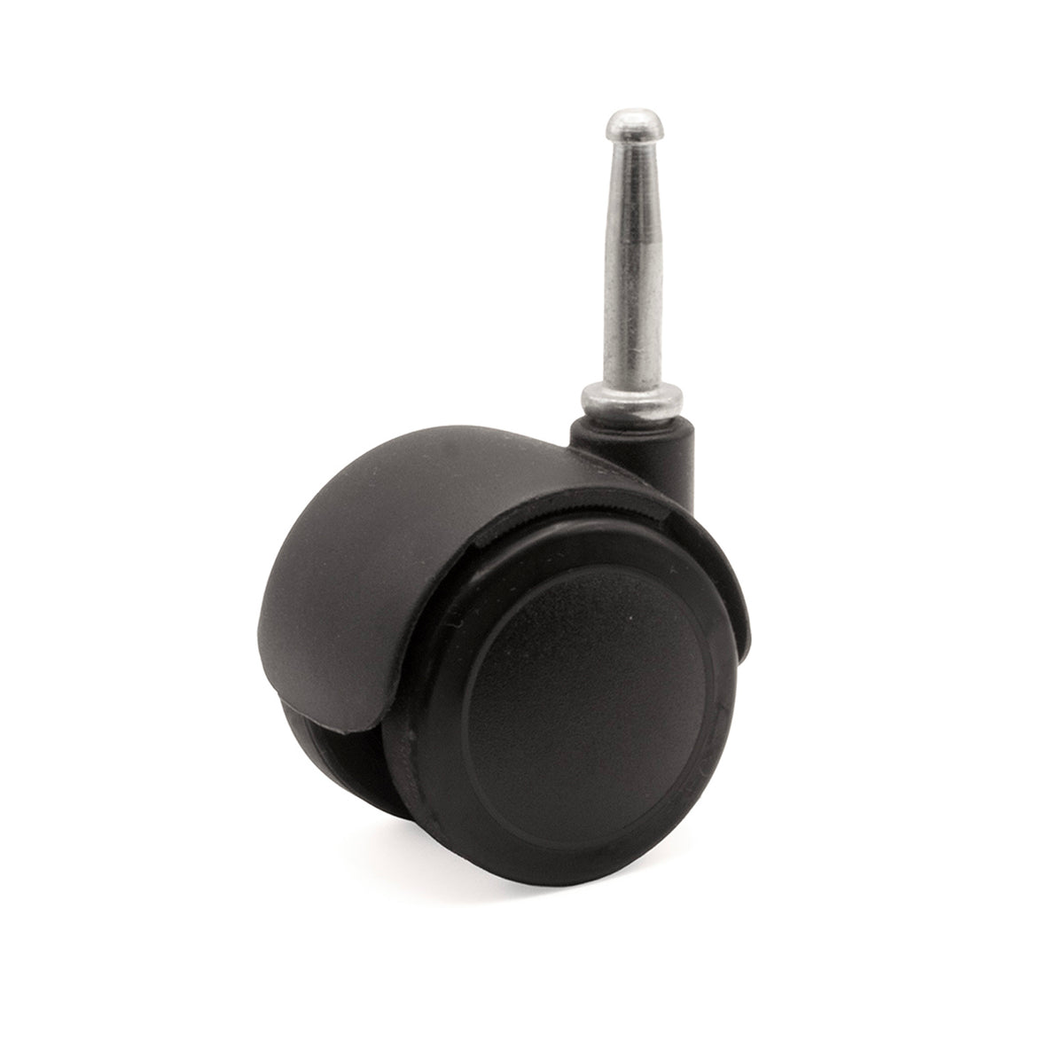 REVERSE BRAKE SAFETY SERIES CASTER, SOFT WHEEL, W-STEM, 5/ST