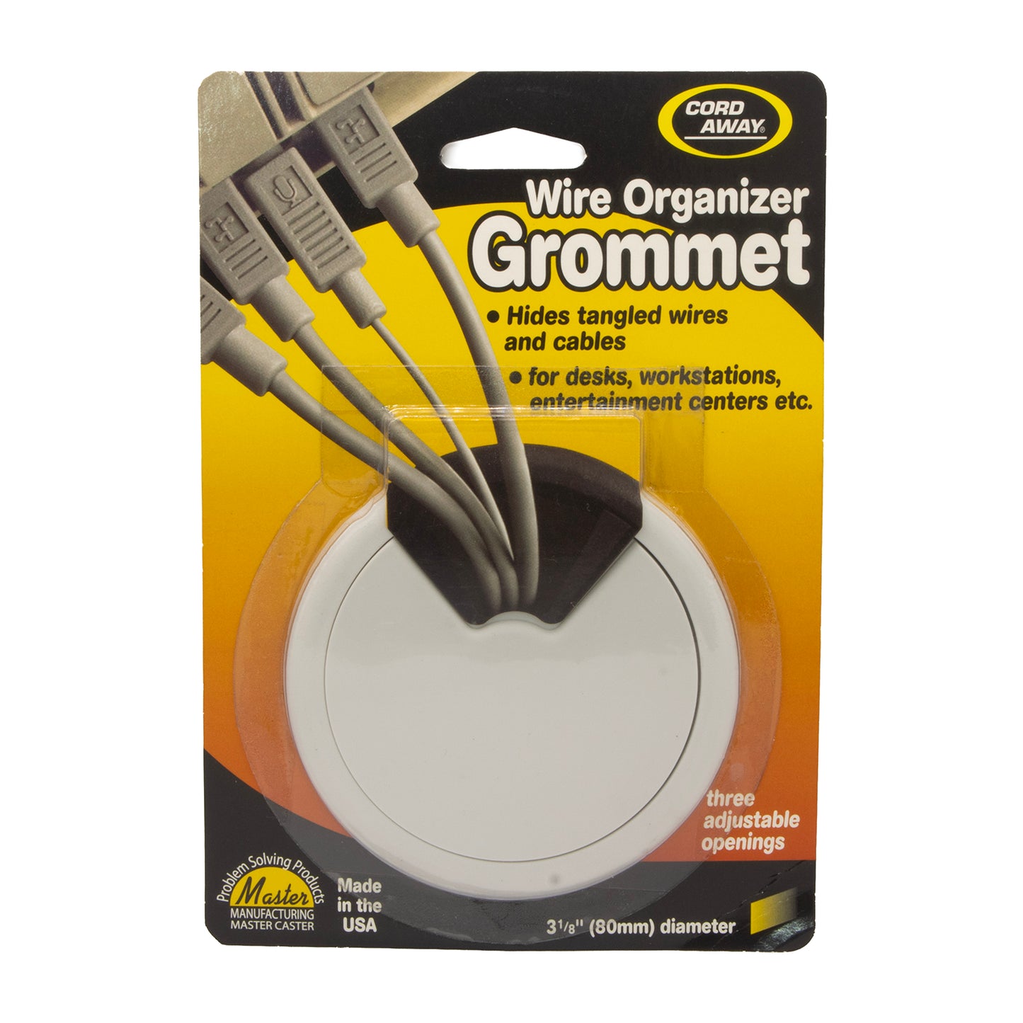 GROMMET, ADJUSTABLE, 80MM, GREY