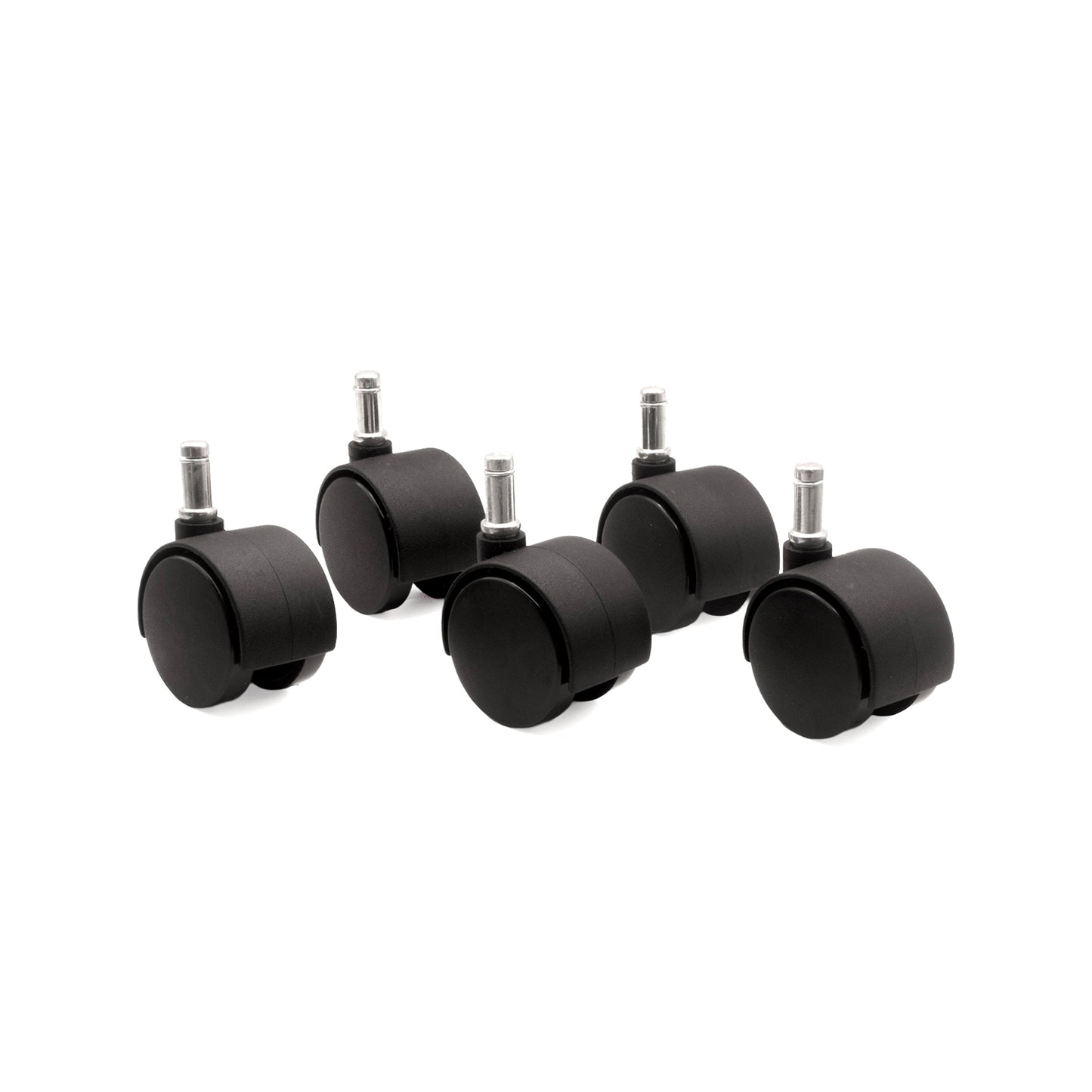 DUET, HARD WHEEL, L-STEM, MATTE BLACK, 5/ST
