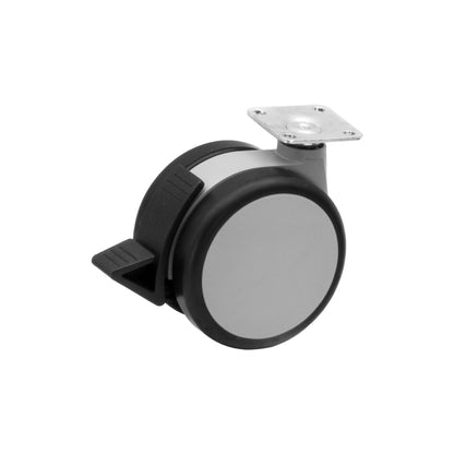 GEMINI, 3" SOFT WHEEL, J-PLATE W/4 BRAKES, 4/ST