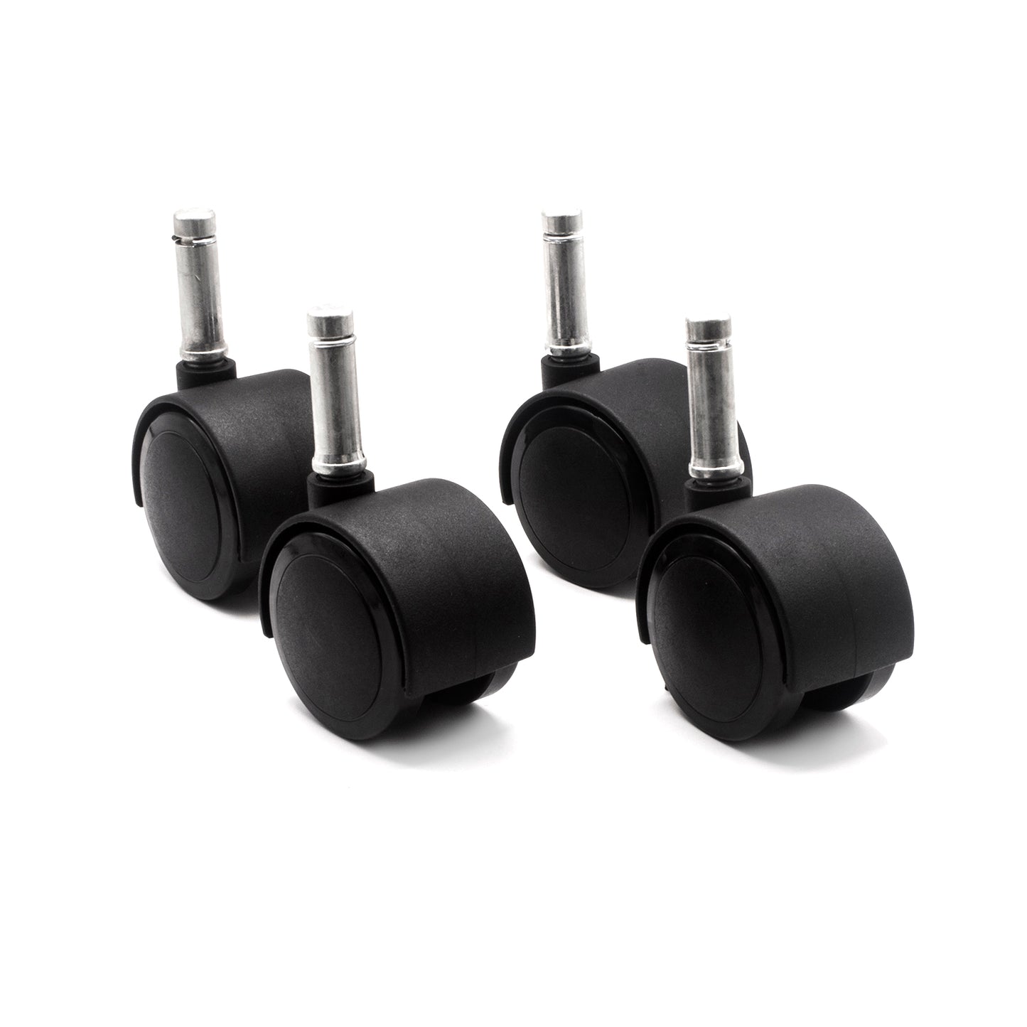 DUET, SOFT WHEEL, C-STEM, MATTE BLACK, 4/ST