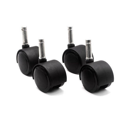 DUET, SOFT WHEEL, C-STEM, MATTE BLACK, 4/ST