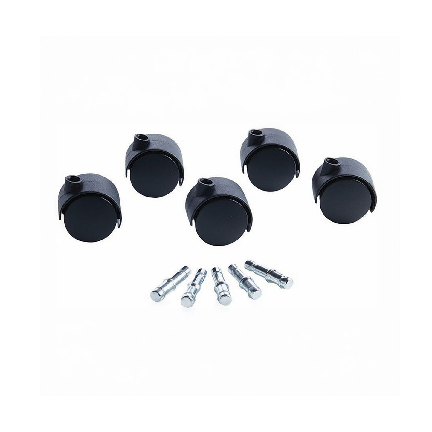 DUET HOODED CARPET CASTER, 5/PK