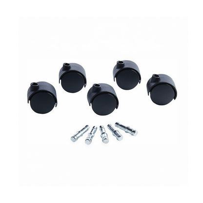 DUET HOODED CARPET CASTER, 5/PK