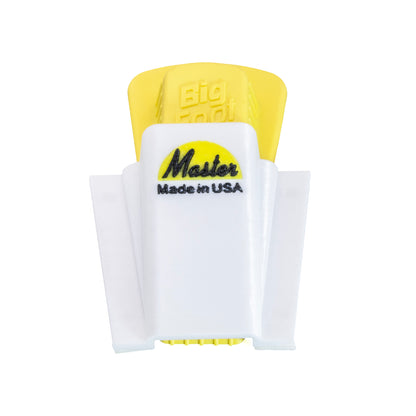 Big Foot™ Doorstop, Yellow w/Master Manufacturing Foot Rest ™