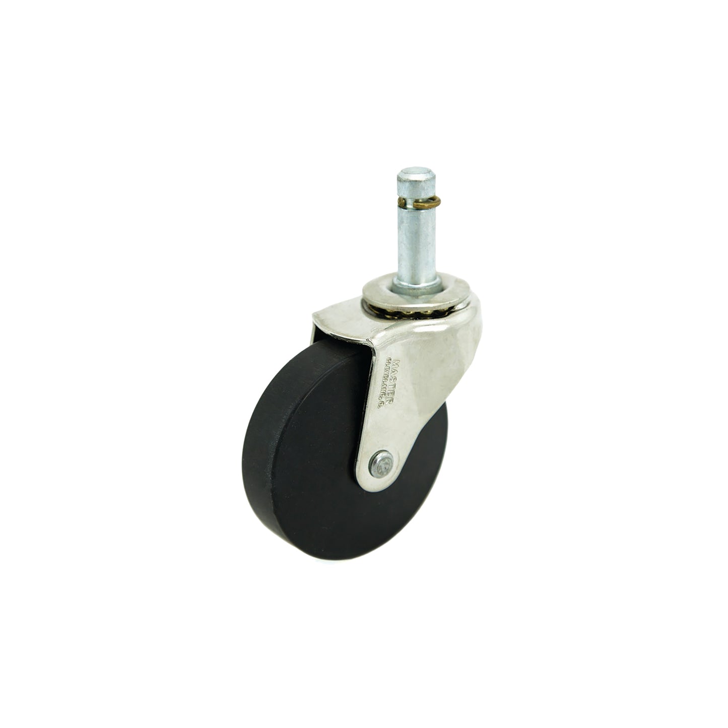 MERCURY, 2-1/2"SOFT WHEEL, B-STEM, BRT. CHROME, 5/ST