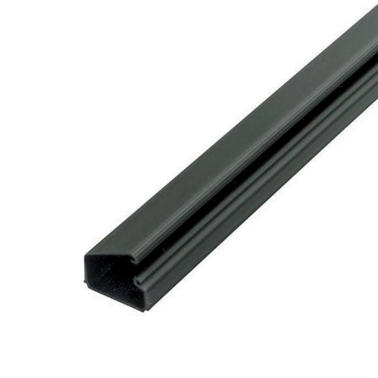 1" CHANNEL, LOCKING-LATCH, 46", BLACK