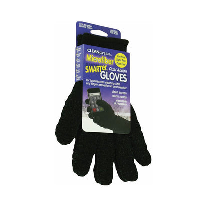 SMARTER GLOVES, BLACK, 1/PAIR