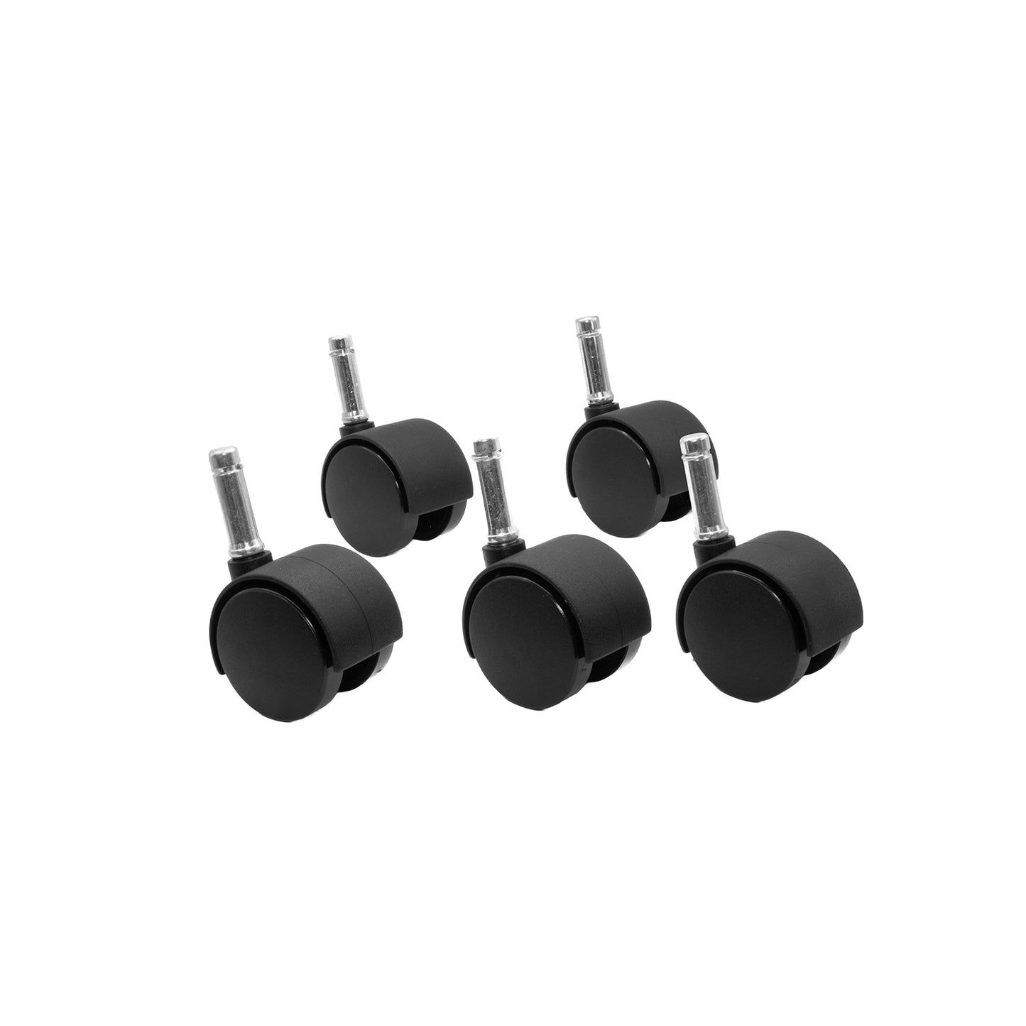 DUET, HARD WHEEL, C-STEM, MATTE BLACK, 5/ST