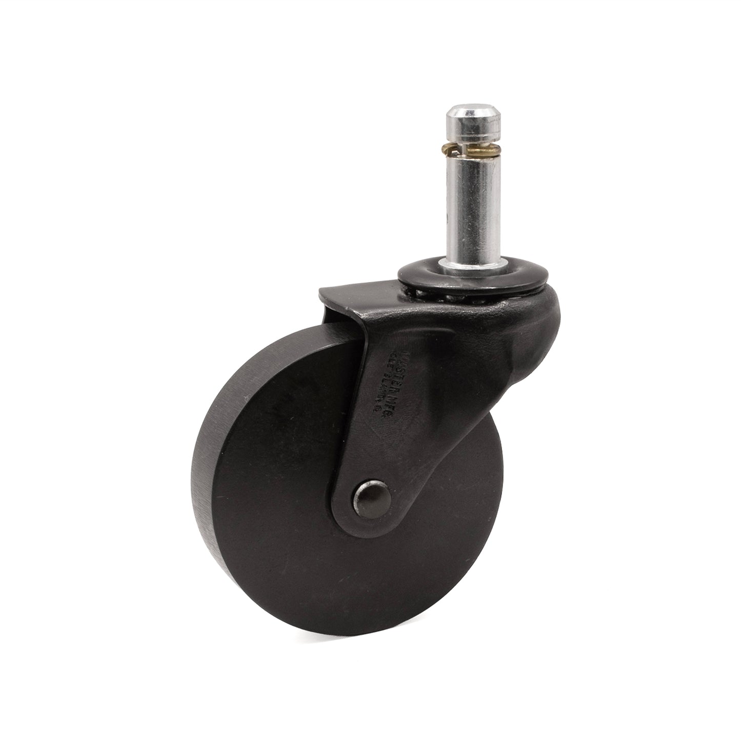 MERCURY, 2-1/2"HARD WHEEL, C-STEM, BLK. OXIDE, 5/ST