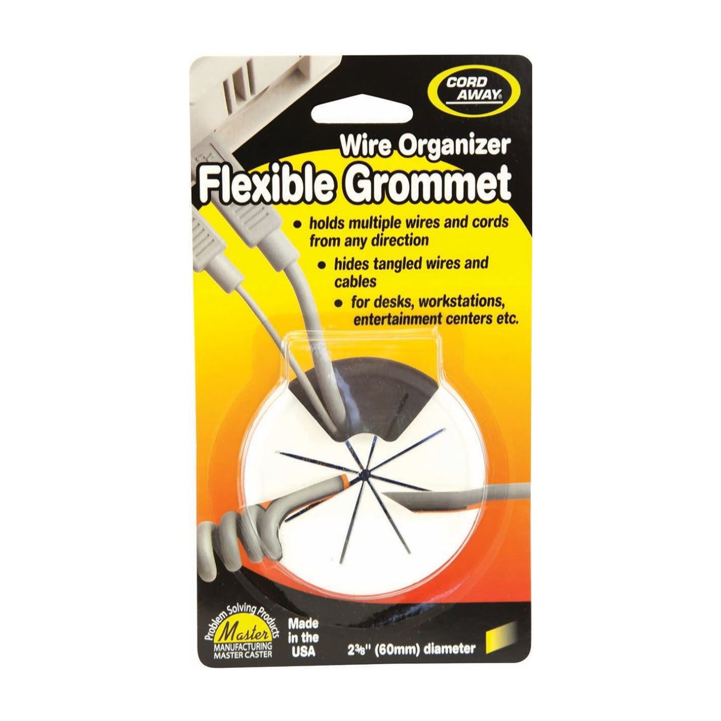 GROMMET, FLEXIBLE, 60MM, WHITE