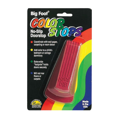 ColorStops™ Doorstop, Red