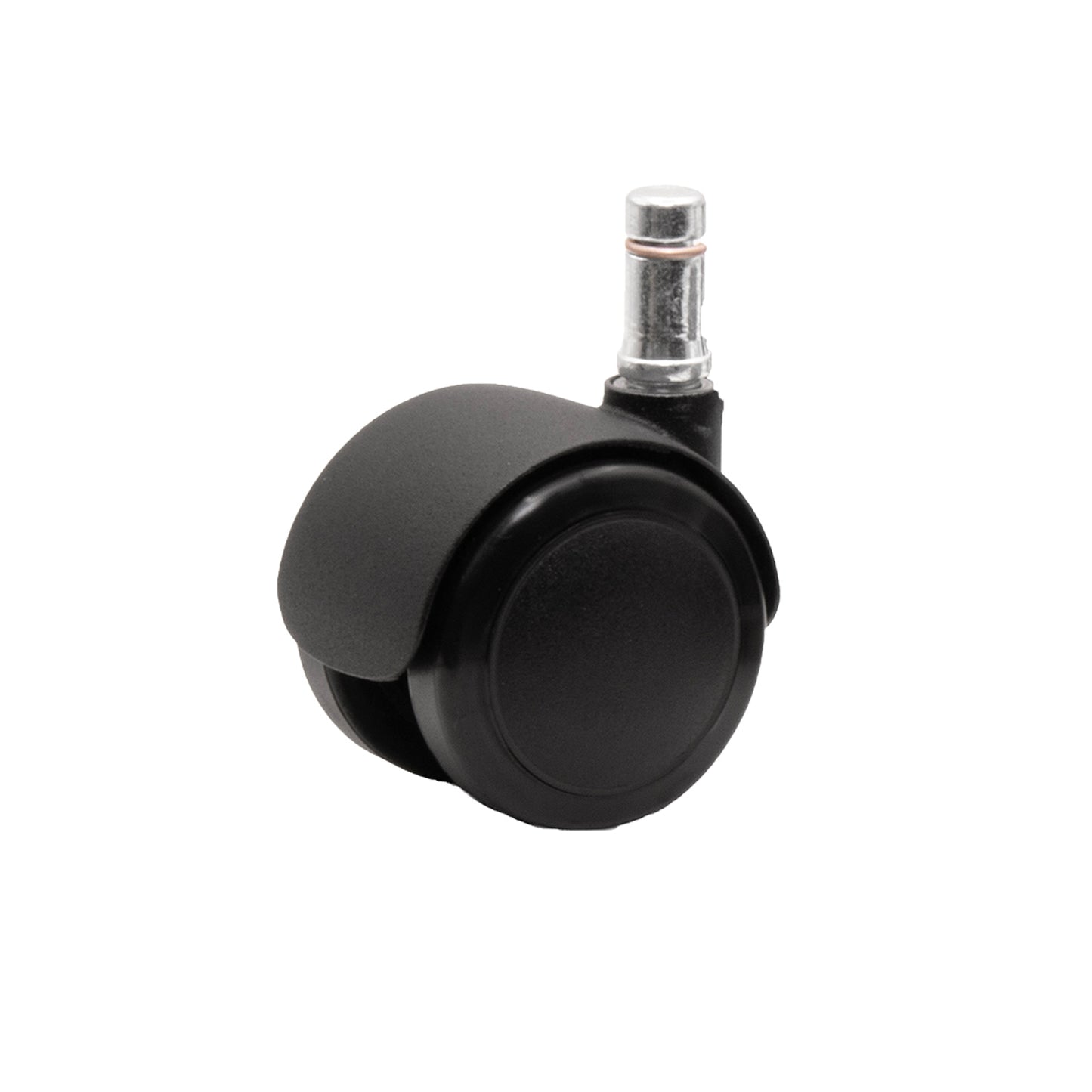 REVERSE BRAKE SAFETY SERIES CASTER, SOFT WHEEL, B-STEM, 4/ST